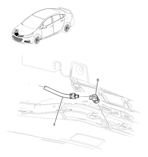 Sensor Temperatura Ambiente Sierra 3500 Hd 6.0l V8 Cng 2019