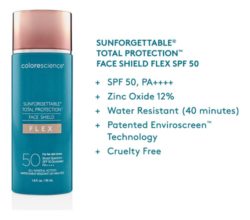 Protetor Solar Colorescience Total Protection Face Shield Fl