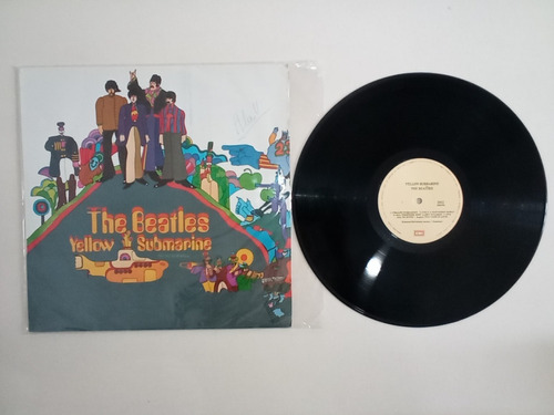 Lp Vinilo The Beatles Yellow Submarine Prin Venezuela 1969