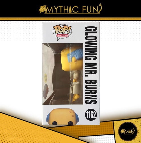 Funko Pop The Simpsons - Glowing Mr. Burns 1162 (Usado)
