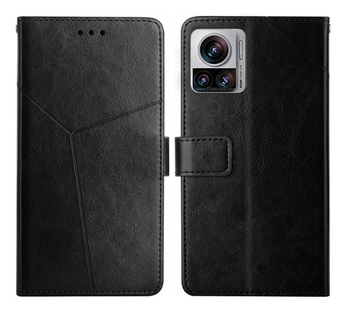 Funda De Piel Ht01 Para Motorola Edge 30 Ultra/moto X30 Pro