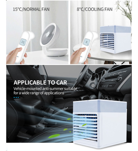 Nuevo Mini Refrigerador De Aire De Escritorio Con 3s,