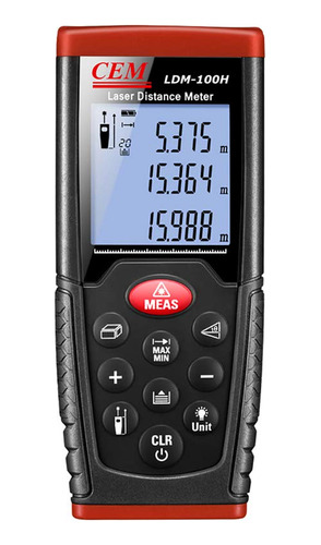 Cem Ldm-100h 330ft 328.1 ft M Laser Medidor De Distancia Al