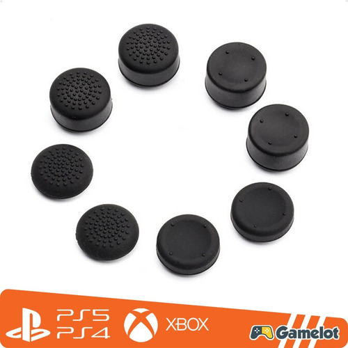 Imagem 2 de 8 de Kit 8 Protetor Extensor Kontrol Freak Controle Grip Ps4 Xbox