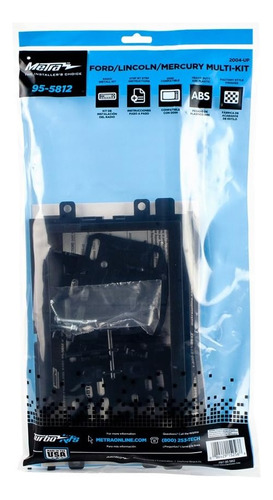Metra 95-5812 Kit De Instalación Doble Din Para Vehículos Fo