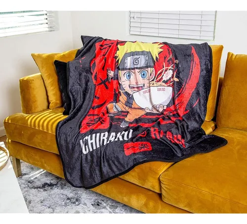 Naruto Shippuden Ichiraku Ramen Manta De Lana | Funda De Pol