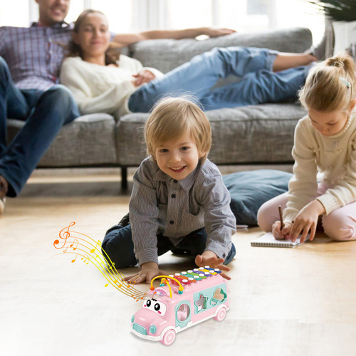Music Bus Toys Juguete Para Bebés, Juguetes Musicales Ocupad