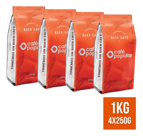 Café Especialidad/ Gourmet 1kg (4x250gr) Molido Envio Gratis