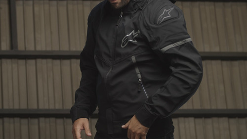 Chamarra Alpinestars Sektor V2 Impermeable De Shoftshell Ce