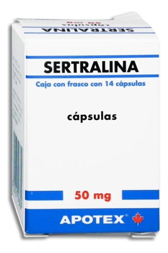 Sertralina 14 Cápsulas 50mg