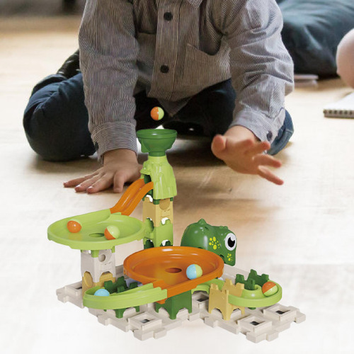 Pista De Para Niños, Pista De Carreras Diy De 38 Piezas