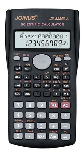 Casio FX-82MS Calculadora Científica (240 Funciones, 24 Niveles De  Paréntesis, VPAM), Color Gris Oscuro Oficina Y Papelería 