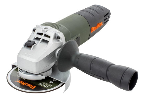 Bauker Esmeril Angular Eléctrico 4 1/2 820w + 20 Discos