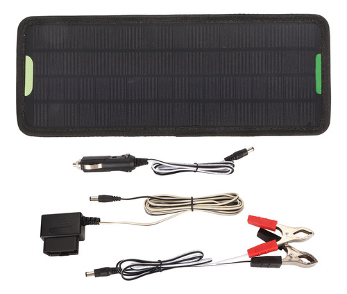 Kit De Batería De Coche Con Panel Solar De 10 W Y 12 V Obd