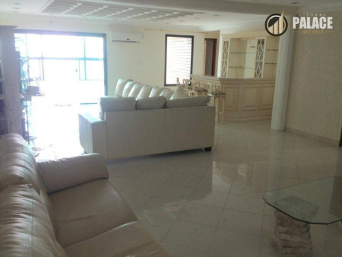 Cobertura Com 5 Dormitórios À Venda, 257 M² Por R$ 2.500.000,00 - Aviação - Praia Grande/sp - Co0019