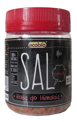 Sal Rosa Do Himalaia Grosso 250g - Ecobio