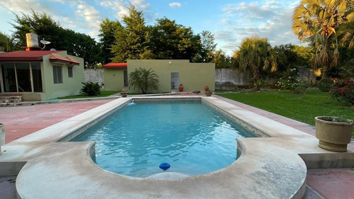 Casa En Venta Estilo Campestre A 10 Min De Merida
