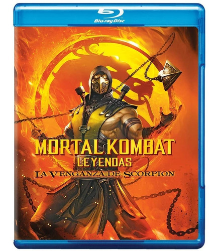 Mortal Kombat Leyendas Venganza De Scorpion Pelicula Blu-ray