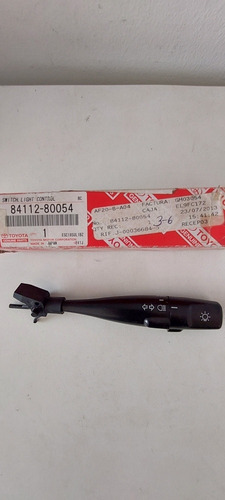 Palanca Encender Y Cambio Luces Starlet 89-97 Toyota Orig.