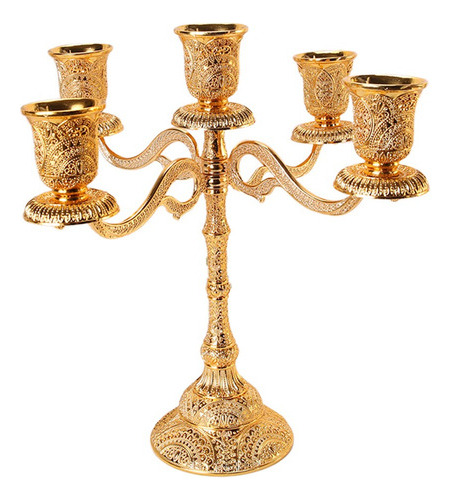 Candelabro Artesanal De Metal