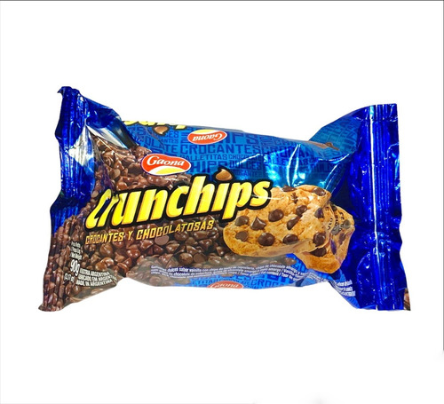 Galletas Gaona Crunchips (promo 5 Paq) Barata La Golosineria