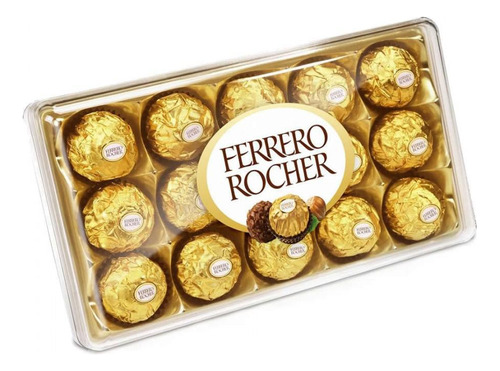 Ferrero Rocher 12 Unid. - Chocolate Com Avelã Cremoso