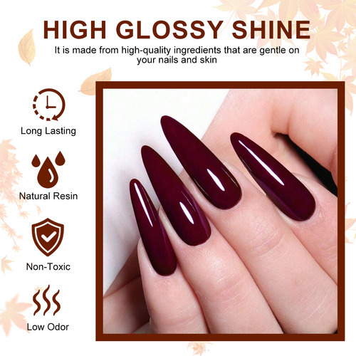 Kit Para De Uñas Polygel Completo Esmaltes Gel Y Uv Lámpara