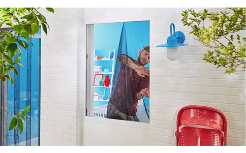 Imagen 4 de 6 de Malla Mosquitera 1.30x1.50mt Comfort Ventana Blanco Tesa