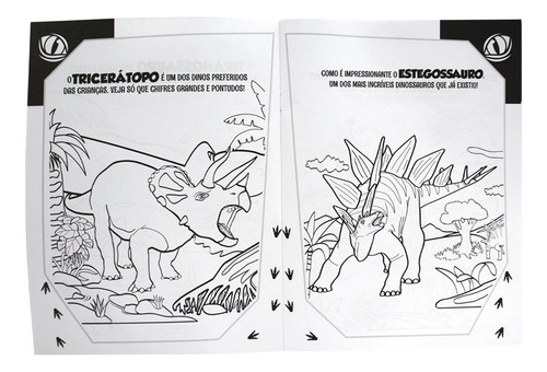 Pintando Dinossauros - Um Toque De Cor, De Todolivro. Série N/a, Vol. N/a. Editora Todolivro, Capa Mole, Edição N/a Em Português