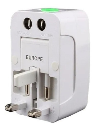 Adaptador Universal Tomada Internacional All In One Europa