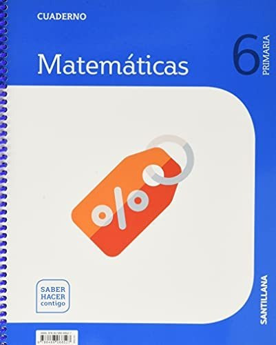 Cuaderno Matemáticas 6 Primaria 1 Volumen Saber Hacer Contig