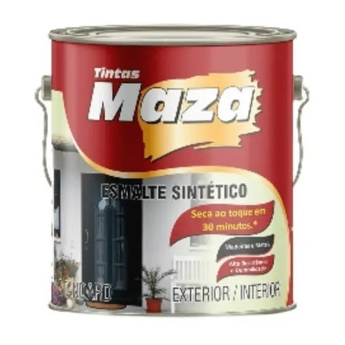 Imagem 1 de 5 de Esmalte Sintetico Para Madeira E Metais Creme 3,6l