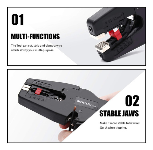 Pelacables Y Cortador Automático 2 En 1 Herramienta De Pelad
