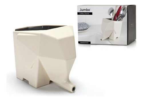 Peleg Design Soporte Para Cubiertos Jumbo Lindo Escurridor Y