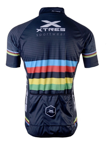 Remera Ciclismo Ciclista Manga Corta Hombre Yersey Bolsillos