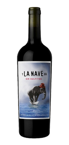 Caja X6 Y La Nave Va Malbec Sin Sulfitos Vino Tinto Organico