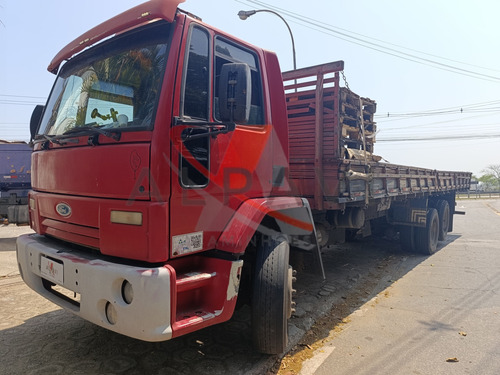 Ford Cargo 2428 6x2 Ano 2009 Com Carroceria 9,5m