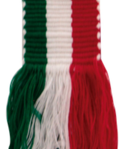 Accesorio 4 Piezas Fajilla Tricolor Fiestas Patrias Septiembre
