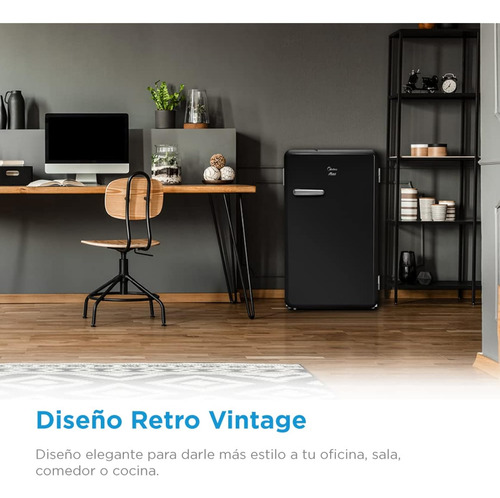 Frigobar Retro Look Color Negro :o