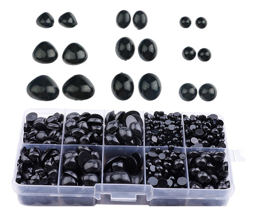 1000x Ojos Y De Seguridad De Plástico Diy Manualidades