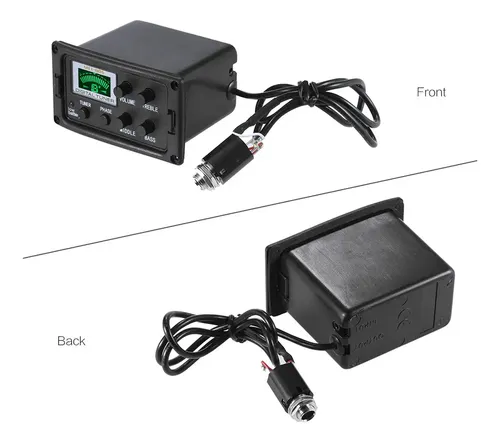 Zx Guitarra Acústica De 3 Bandas Eq Equalizer Tone And | MercadoLivre