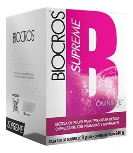 Biocros Supreme Caja 30 Sobres - g a $473