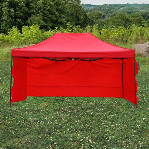 Carpa Toldo Plegable Con Paredes 3x4.5 Lona Impermeable