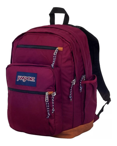 Mochila Para Portatil Jansport Cool Student, Rojo Rojizo, Ta Color russet rojo