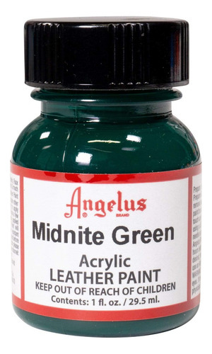 Pintura Acrílica Angelus 1 Oz Color Midnite Green