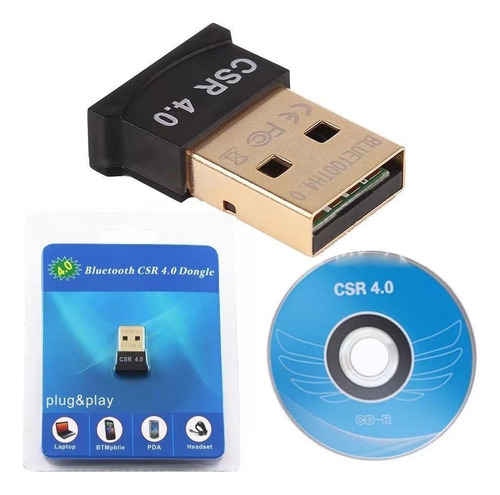 Adaptador Receptor Usb Bluetooth 4.0 Dongle Pc Notebook Ybf