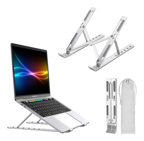 Soporte Para Laptop Y Macbook - Holder Plegable - Solumatica