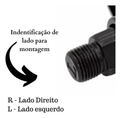 Pedal Pedaleira Bicicleta Bike 1/2 Mtb Nylon Com Refletor