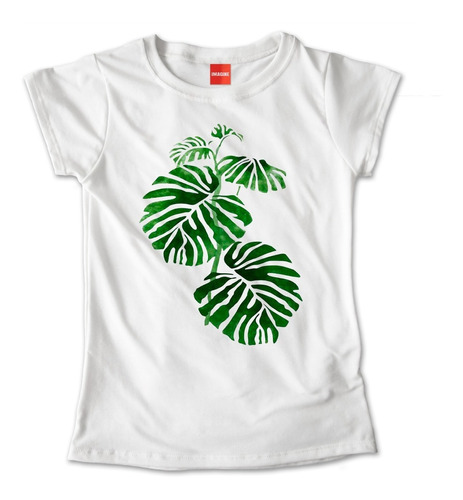 Blusa Mujer Niña Playera Plantas Hojas Verde Naturaleza #929