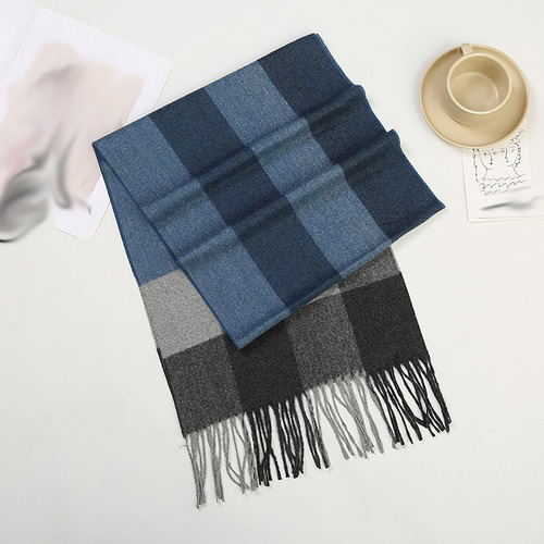 Mantón Con Borlas Cálidas A La Moda Para Hombre, A La Moda,